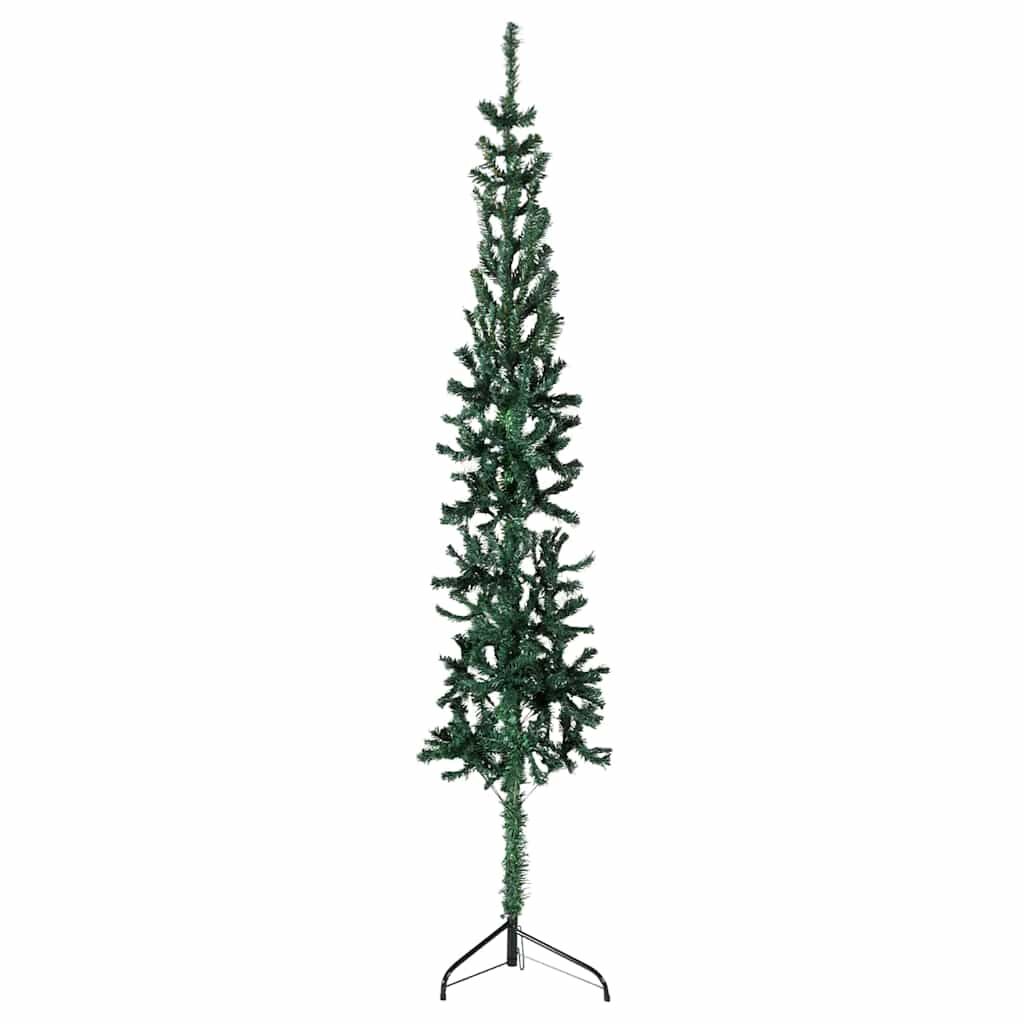 Vidaxl Medio Árbol De Navidad Artificial Con Soporte Verde 180 Cm_0