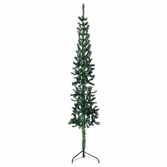 Vidaxl Medio Árbol De Navidad Artificial Con Soporte Verde 180 Cm_0