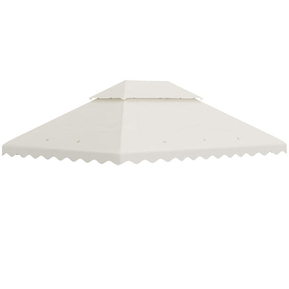 Outsunny Toldo De Repuesto Para Carpa 4x3 M Con Techo De Doble Ventilación_0