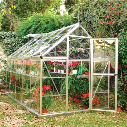 Invernadero Harmony 306x185x208 cm plateado