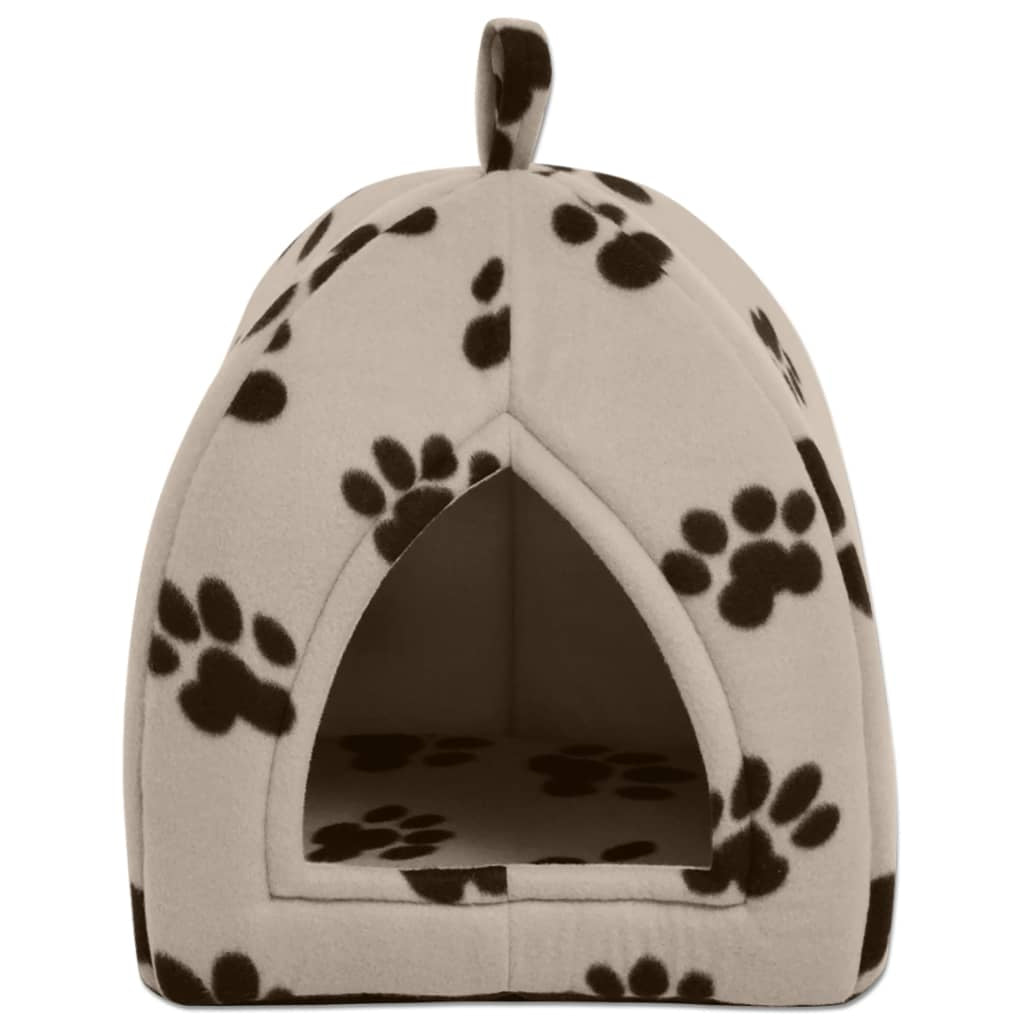 Vidaxl Cama Cubo Para Gatos Tamaño L Beige_1