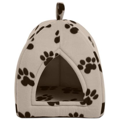 Vidaxl Cama Cubo Para Gatos Tamaño L Beige_1
