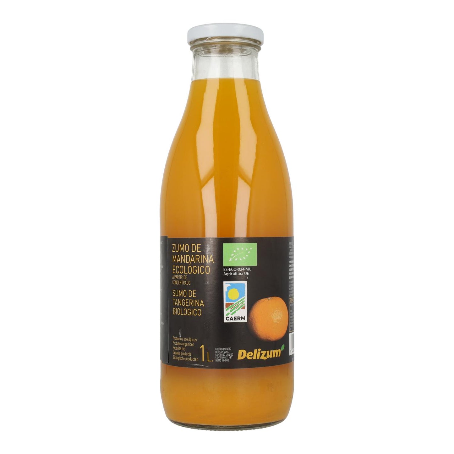 Zumo de Mandarina ecológico Delizum 1 L