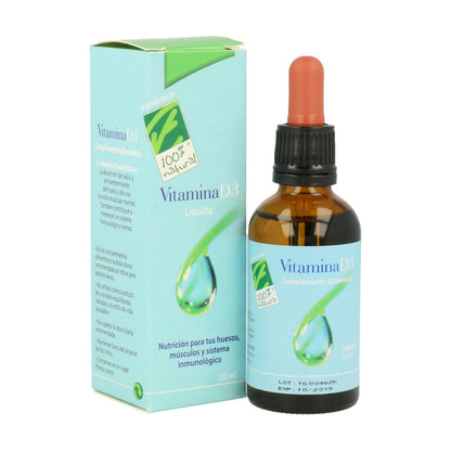 Vitamina D3 liquida 100% Natural, 50 ml