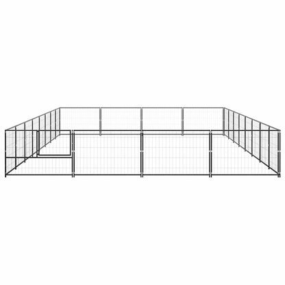 Perrera Acero 32 M² Negra_4