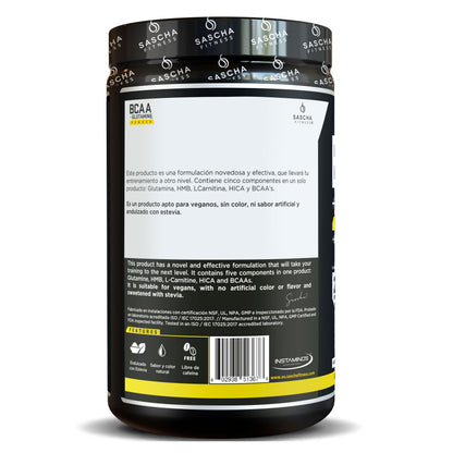 Bcaa + Glutamina Sabor Piña - Sascha Fitness España
