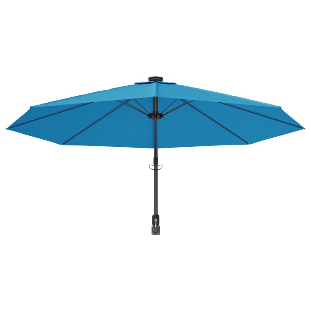 Vidaxl Sombrilla De Pared Azul Mar 290 Cm_4