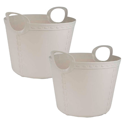 2x Life Story Cesto Craft Large 40l Light Grey_0