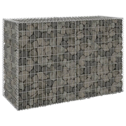 Muro De Gaviones Con Cubiertas Acero Galvanizado 150x60x100 Cm / Vetonek_3