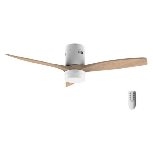 Cecotec Ventilador De Techo Con Luz Energysilence Aero 5600 Classic. 40w, Motor Dc, Diámetro 132 Cm, Lámpara Led 18w, Te_0