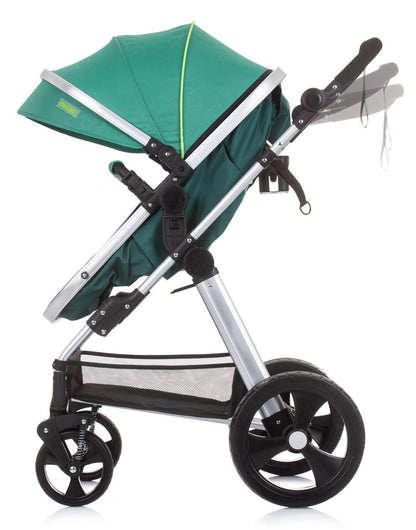 Carrito De Bebé Havana Trío Convertible Hasta 22 Kg Con Bolso Y Mosquitera Aloe_2