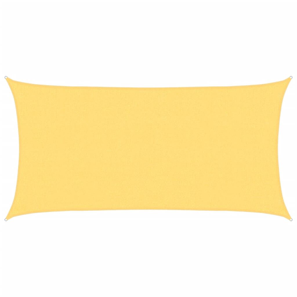 Vidaxl Toldo De Vela Hdpe Beige 160 G/m² 2,5x5 M_0