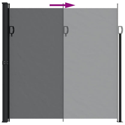 Vidaxl Toldo Lateral Retráctil Negro 200x300 Cm_4