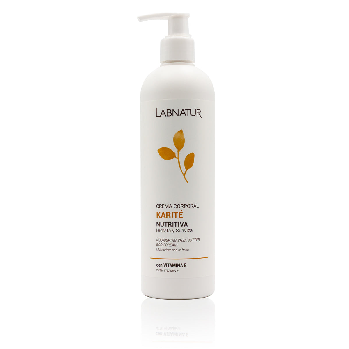 Crema Corporal con Manteca de Karité Labnatur 400 ml | Nutrición Intensiva | Piel Seca y Áspera | Uso Diario | Vegano_0
