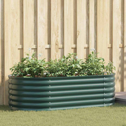 Cama Elevada Verde 160 X 80 X 44 Cm Acero_1