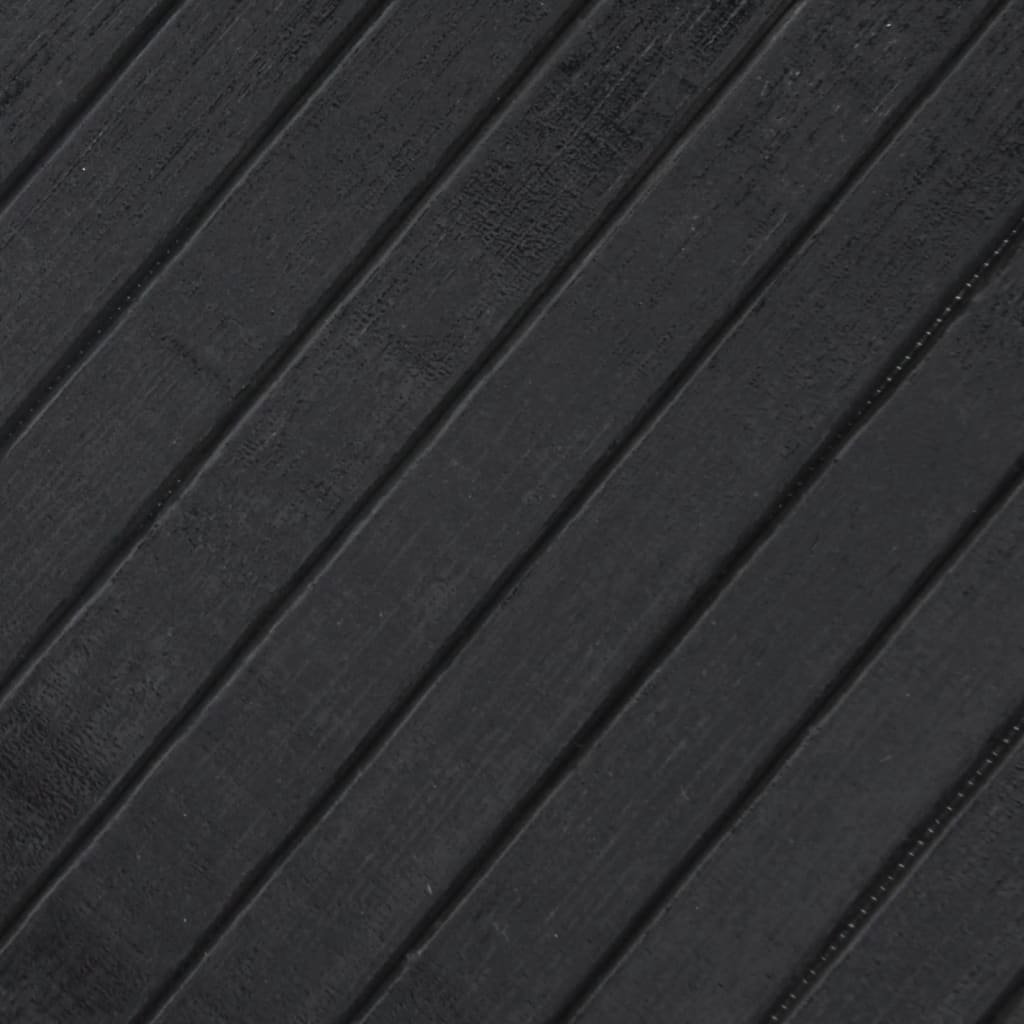 Alfombra Rectangular Bambú Gris 100x400 Cm / Vetonek_2