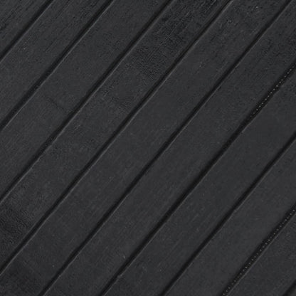 Alfombra Rectangular Bambú Gris 100x400 Cm / Vetonek_2