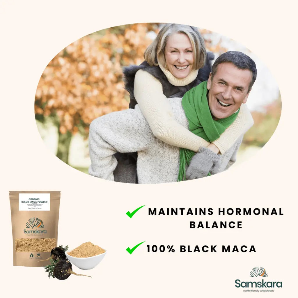 Maca Negra En Polvo Bio - 500g | Superalimento Ecológico Vegano Para Batidos, Smoothies Y Zumos, Sin Azúcares Añadidos_2