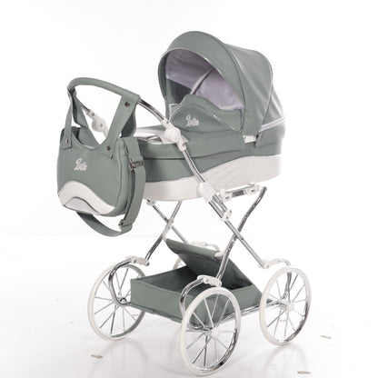 Carro De Muñecas Lulla Maxi Classic Verde