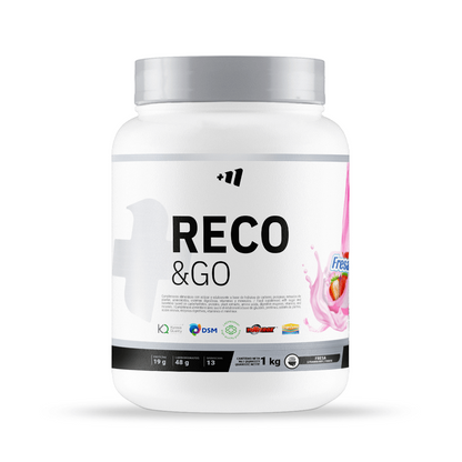 Reco &amp;go - 1kg - Fresa - Recarga Los Depósitos De Glucóge - Masmusculo_0