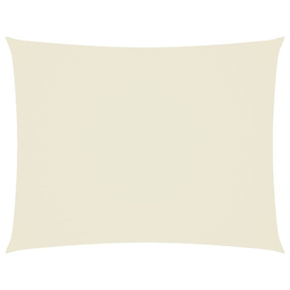 Vidaxl Toldo De Vela Rectangular Tela Oxford Color Crema 4x6 M_0