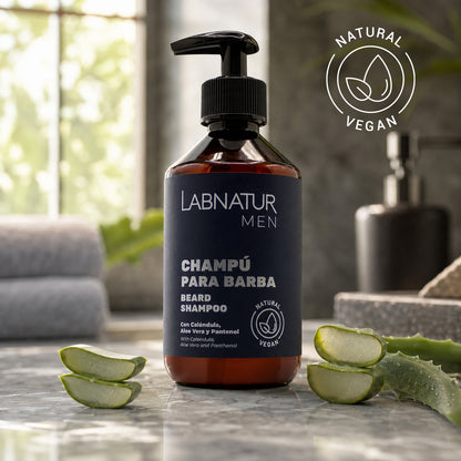 Champú Barba Y Bigote Labnatur | Limpieza Y Cuidado Facial Masculino | Suavidad Y Frescor | Uso Diario | 100 Ml_1