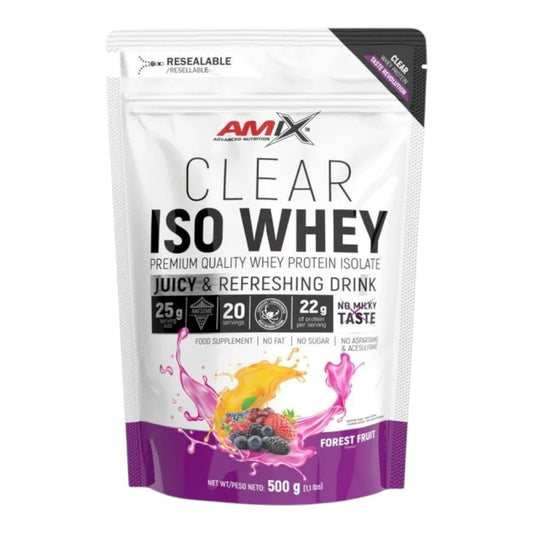 Clear Iso Whey 500 Gr Frutas Del Bosque_0