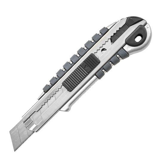 Cutter Profesional De Aluminio Hoja De 18 Mm. Incluye 5 Cuchillas. Cuter Cuerdas Carton, Cuters Profesional_0