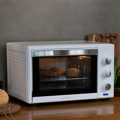 Cecotec Horno De Sobremesa De Convección 28 L Bake&toast 2800 White. 1600 W Multifunción 6 Modos De Calor Temporizador T_2