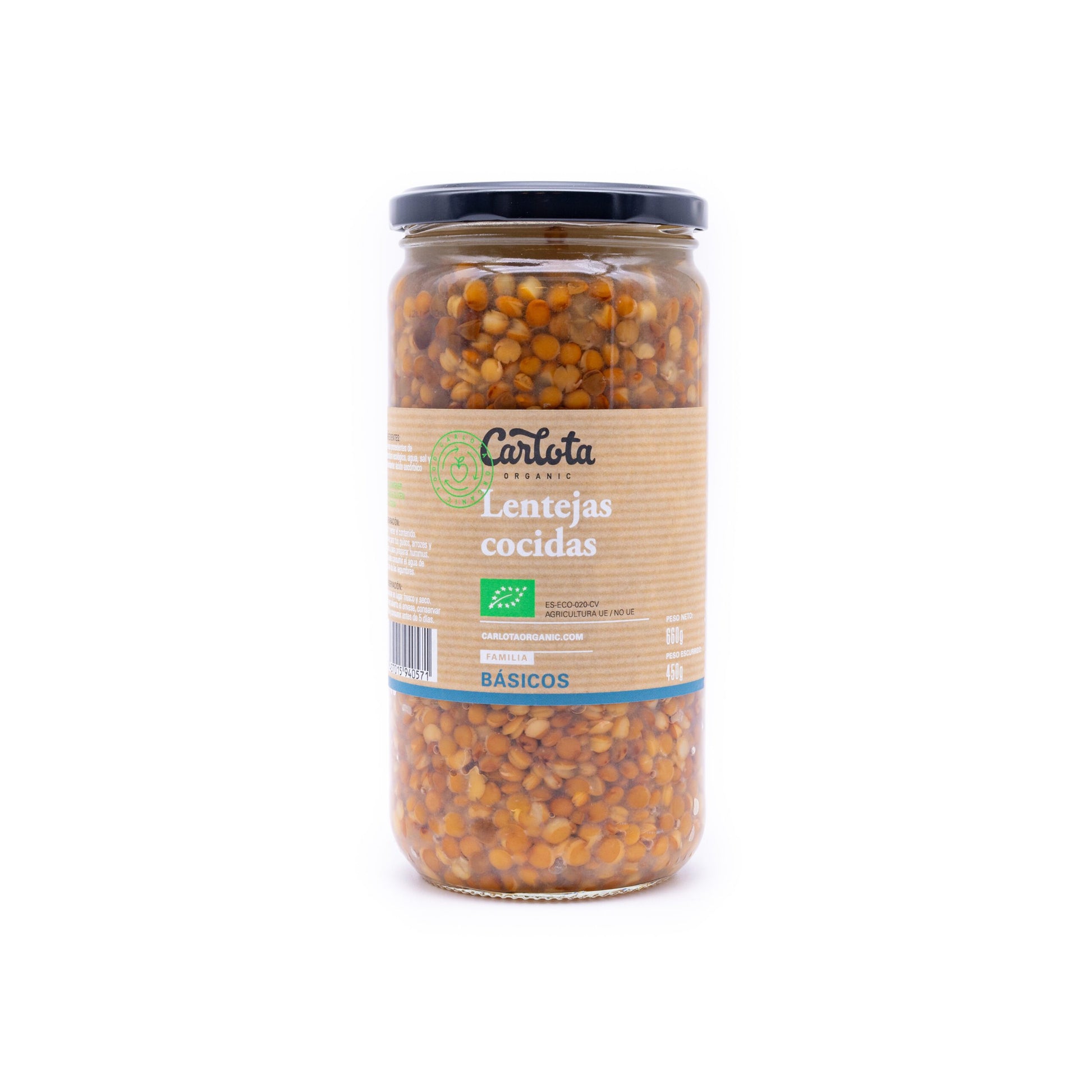 Lentejas Cocidas 720g