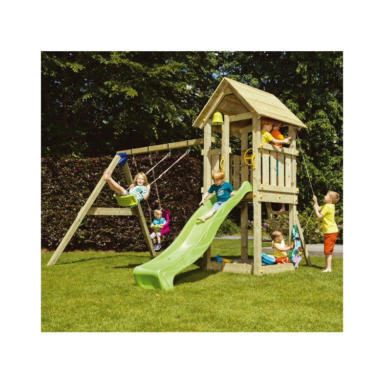 Parque Infantil Masgames Kiosk L Con Columpio Doble._1