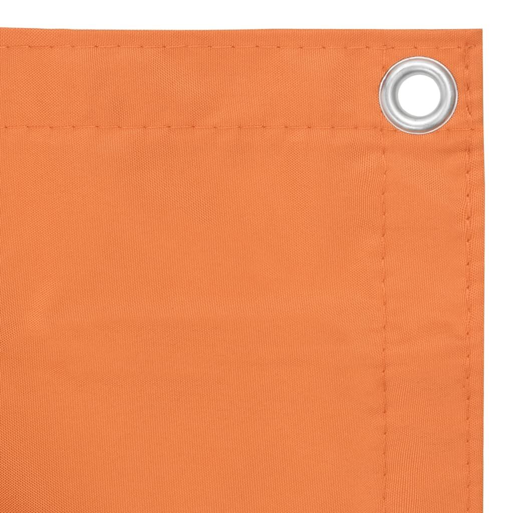 Vidaxl Toldo Para Balcón De Tela Oxford Naranja 75x600 Cm_1