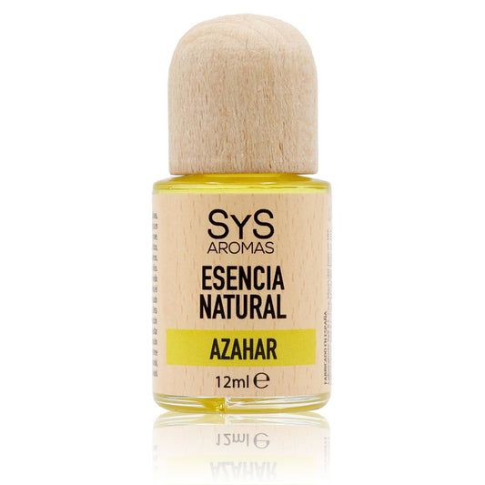 Esencia Natural Azahar SYS Aromas 12 ml | Aroma Floral y Mediterráneo | Para Quemadores y Humidificadores_0