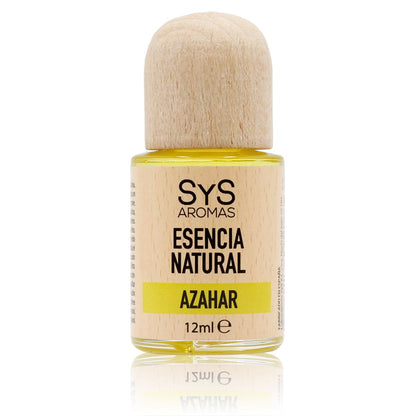 Esencia Natural Azahar SYS Aromas 12 ml | Aroma Floral y Mediterráneo | Para Quemadores y Humidificadores_0