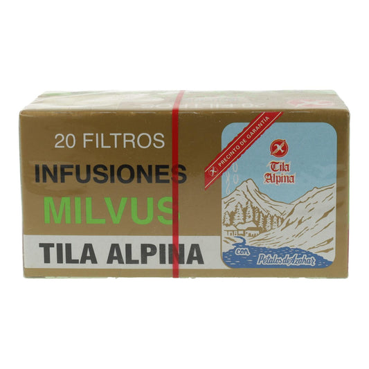 Tila Alpina 20 Filtros Con Petalos De Azahar Milvus