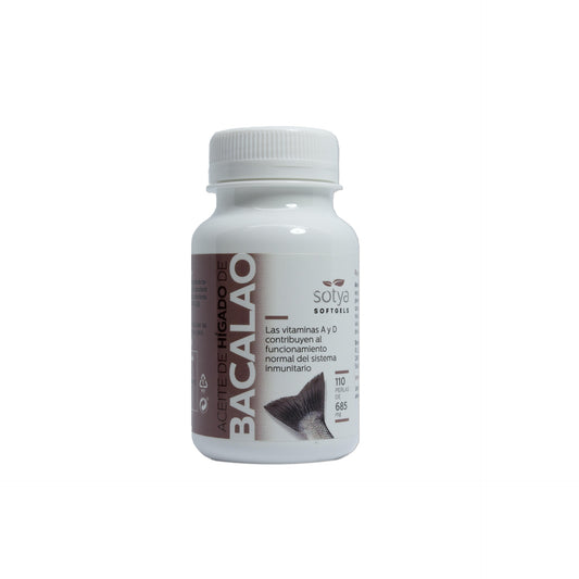 Higado Bacalao Sotya 685  Mg 110 Perlas