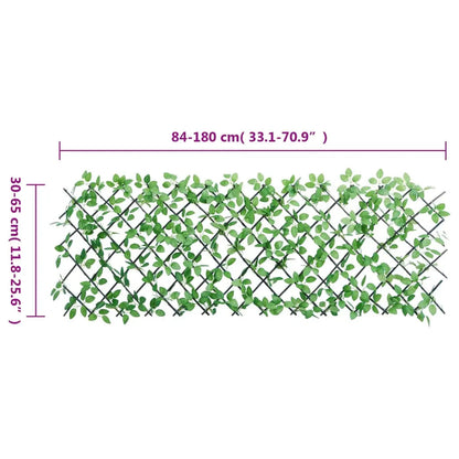 Enrejado Expansible Hiedra Artificial Verde 5 Uds 180x65 Cm / Vetonek_1