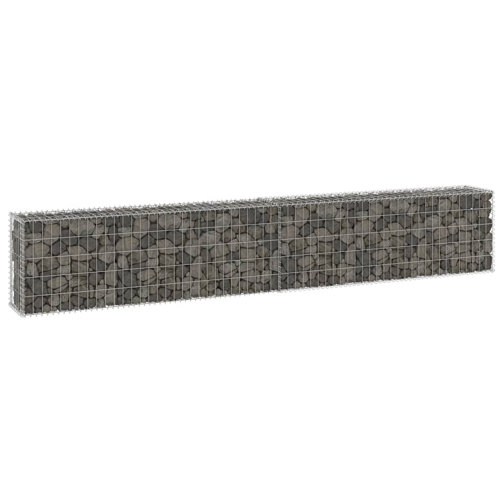 Muro De Gaviones Con Cubiertas Acero Galvanizado 300x30x50 Cm / Vetonek_5
