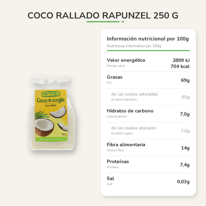Información nutricional