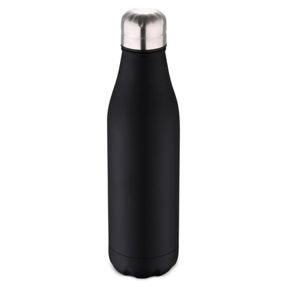 Botella Termo Cola 500ml Acero Inoxidable Negro Walking Anywhere_0