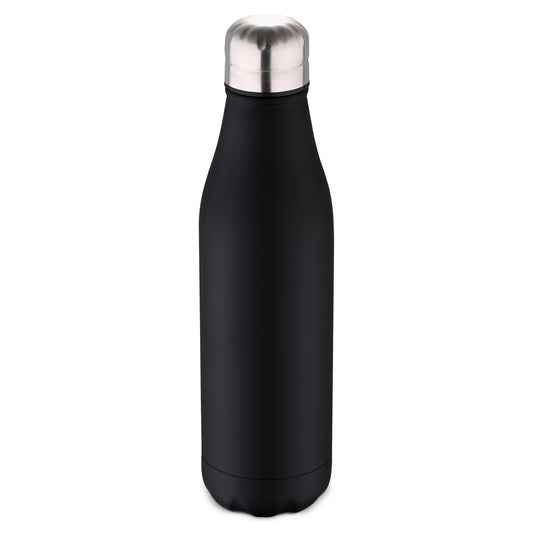 Botella Termo Cola 500ml Acero Inoxidable Negro Walking Anywhere_0