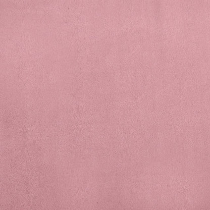 Cama Para Perros De Terciopelo Rosa 80x45x30 Cm / Vetonek_4
