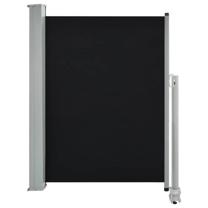Vidaxl Toldo Lateral Retráctil Para Patio 100x300 Cm Negro_0