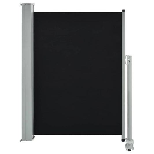 Vidaxl Toldo Lateral Retráctil Para Patio 100x300 Cm Negro_0