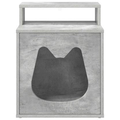 Casa Para Gatos Concreto 42,5 X 40 X 53,5 Cm_4