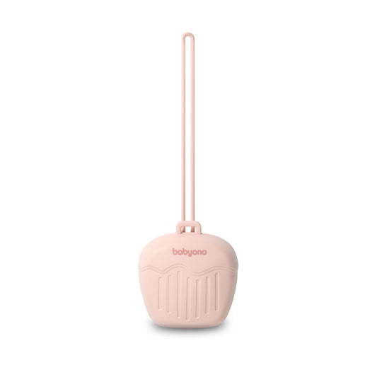 Caja Portachupetes De Silicona Rosa_0