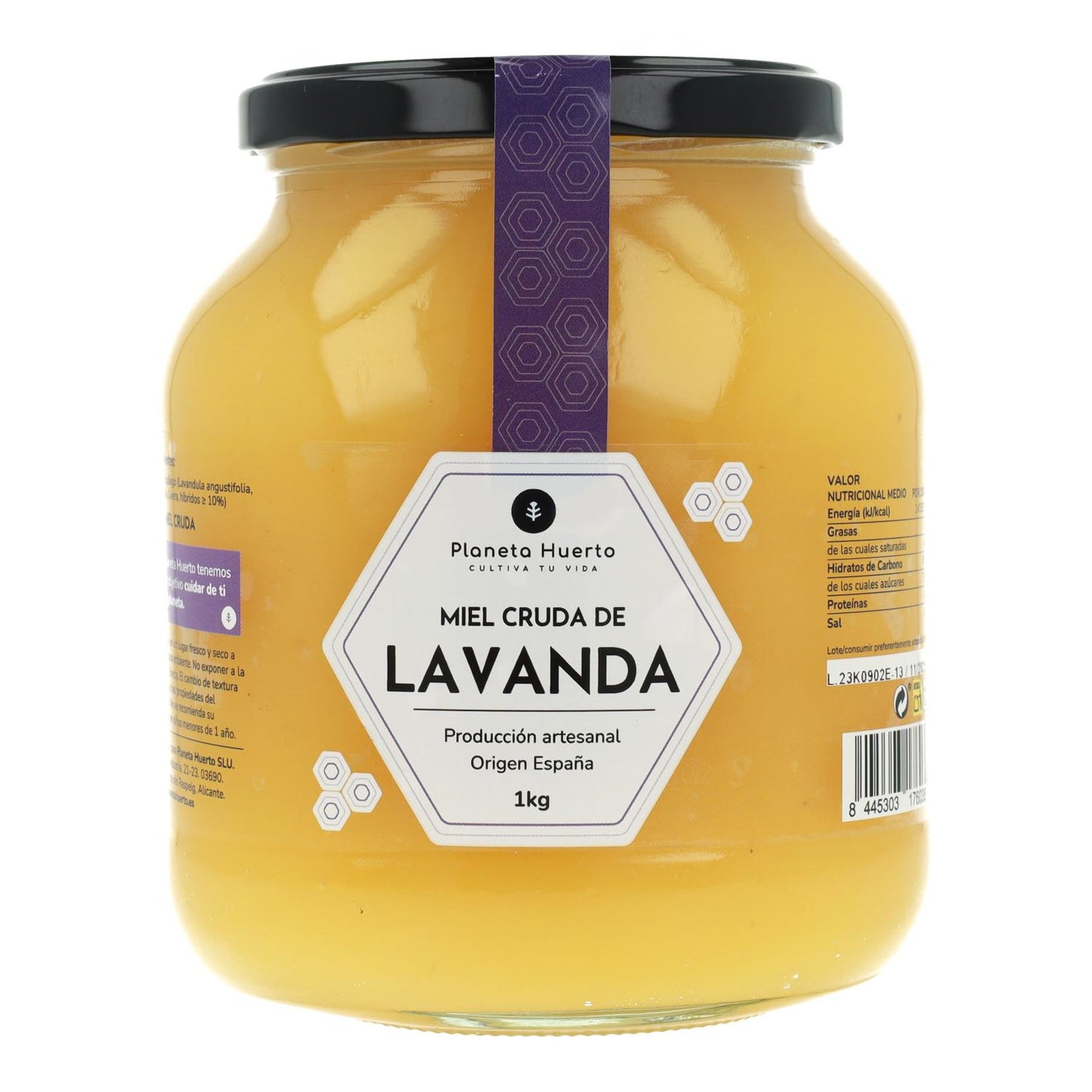 Miel Cruda de Lavanda Planeta Huerto 1 Kg