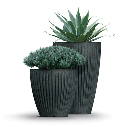 Maceta Latia Round High Ø60x58 Terracota