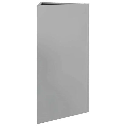 Jardineras Triangulares 2 Uds Acero Galvanizado 40x34,5x75 Cm_5