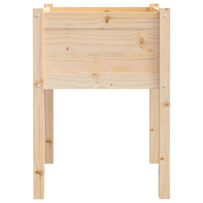 Jardineras 2 Uds Madera Maciza De Pino 50x50x70 Cm_4